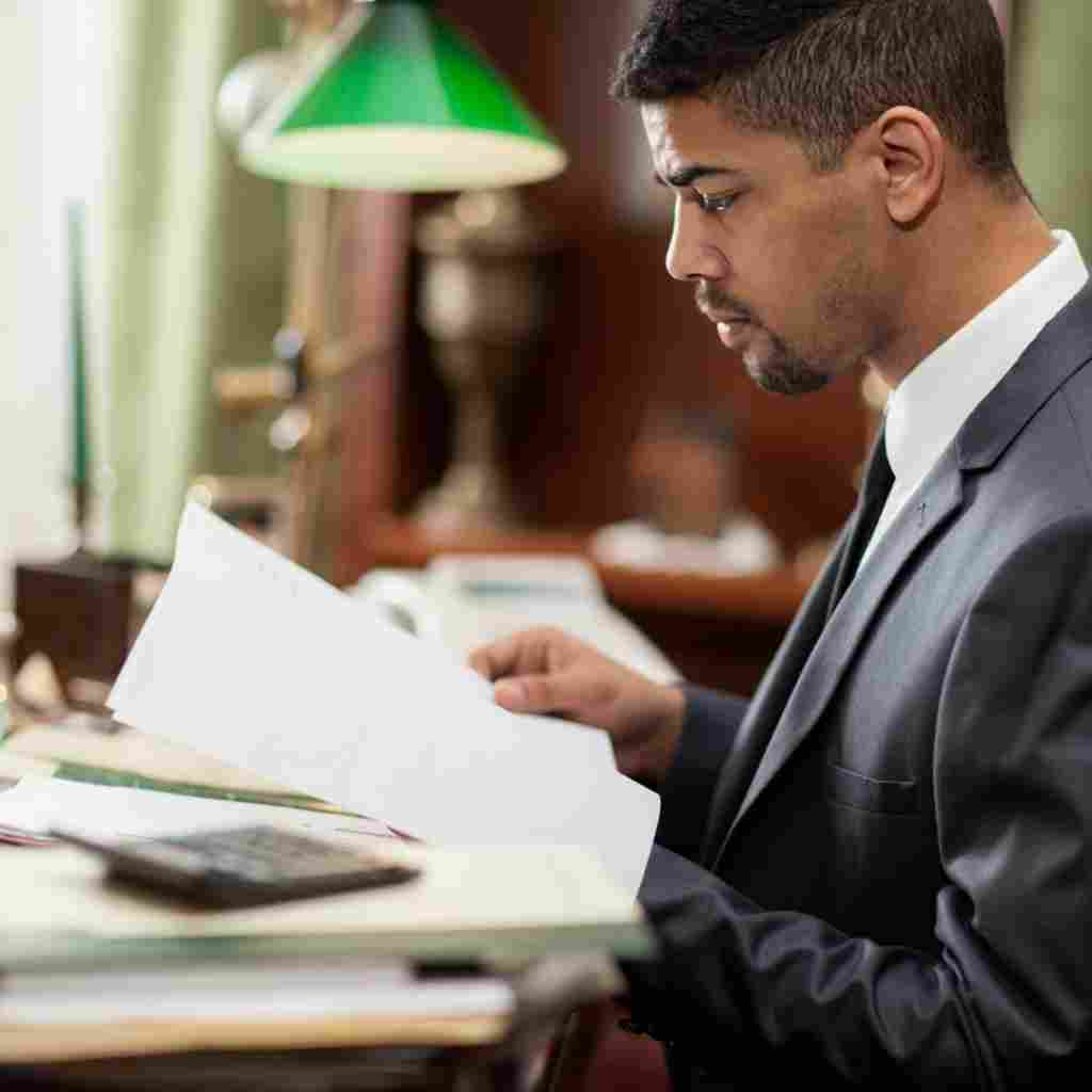 Lawyers speaking to clients