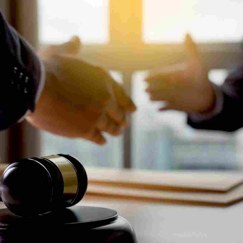 A gavel